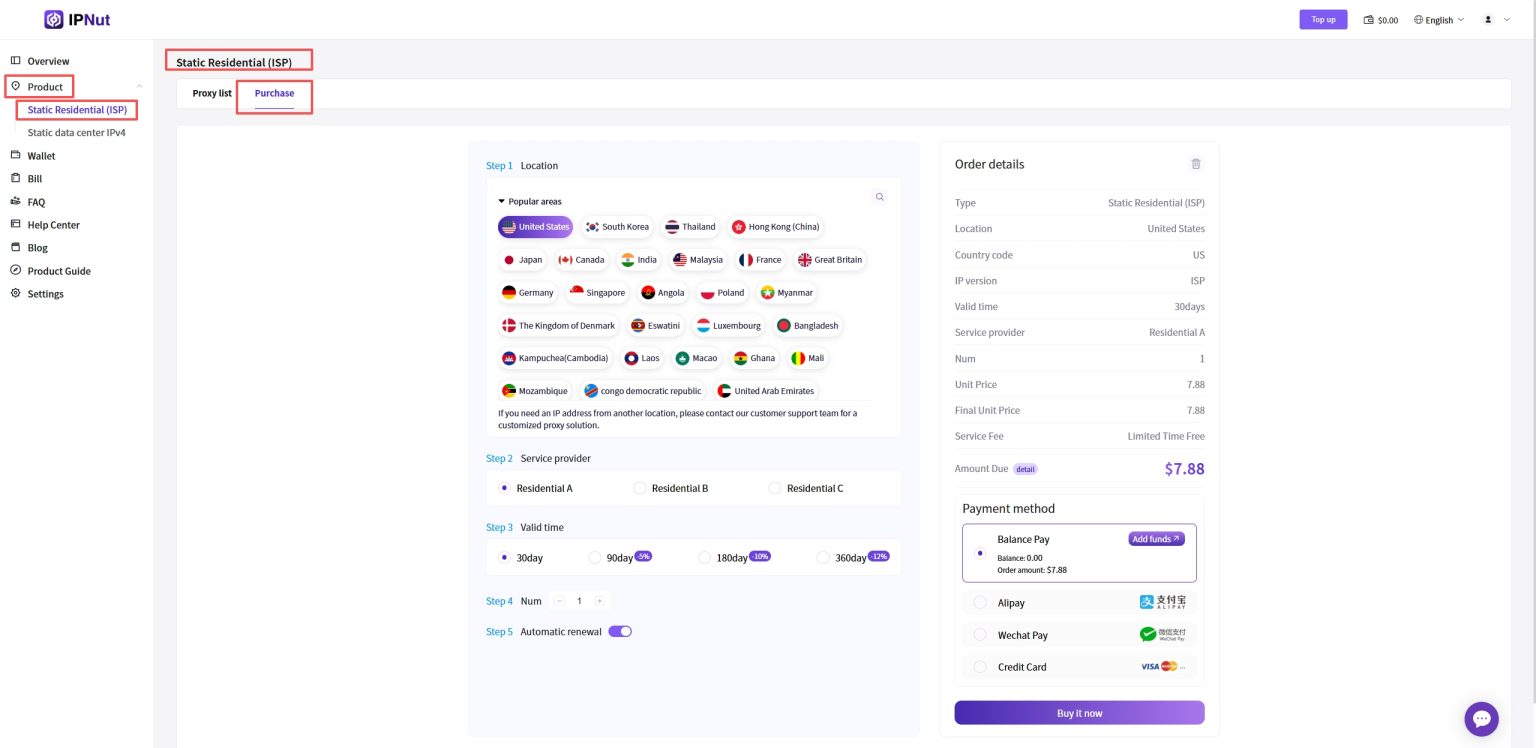 Azaniisp Guide Static Residential (ISP) Proxy Purchase Guide